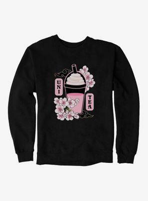 Uni Tea Cherry Blossom Boba Sweatshirt