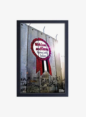 Banksy Nothing Lasts Forever Framed Wood Wall Art