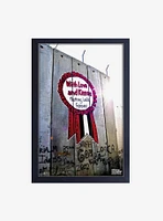 Banksy Nothing Lasts Forever Framed Wood Wall Art