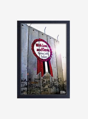 Banksy Nothing Lasts Forever Framed Wood Wall Art