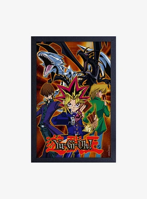 Yu-Gi-Oh S2 Collage Framed Wood Wall Art