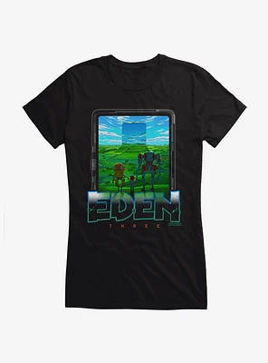 Eden Three Garden Logo Girls T-Shirt