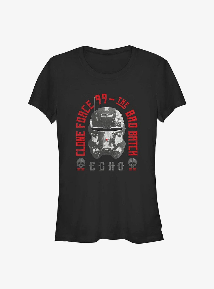 Star Wars: The Bad Batch Clone Force 99 Echo Girls T-Shirt