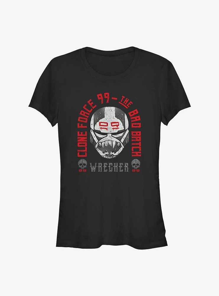 Star Wars: The Bad Batch Clone Force 99 Wrecker Girls T-Shirt