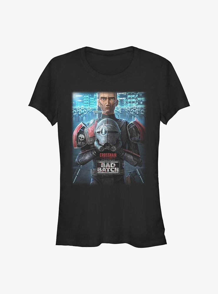Star Wars: The Bad Batch Crosshair Poster Girls T-Shirt