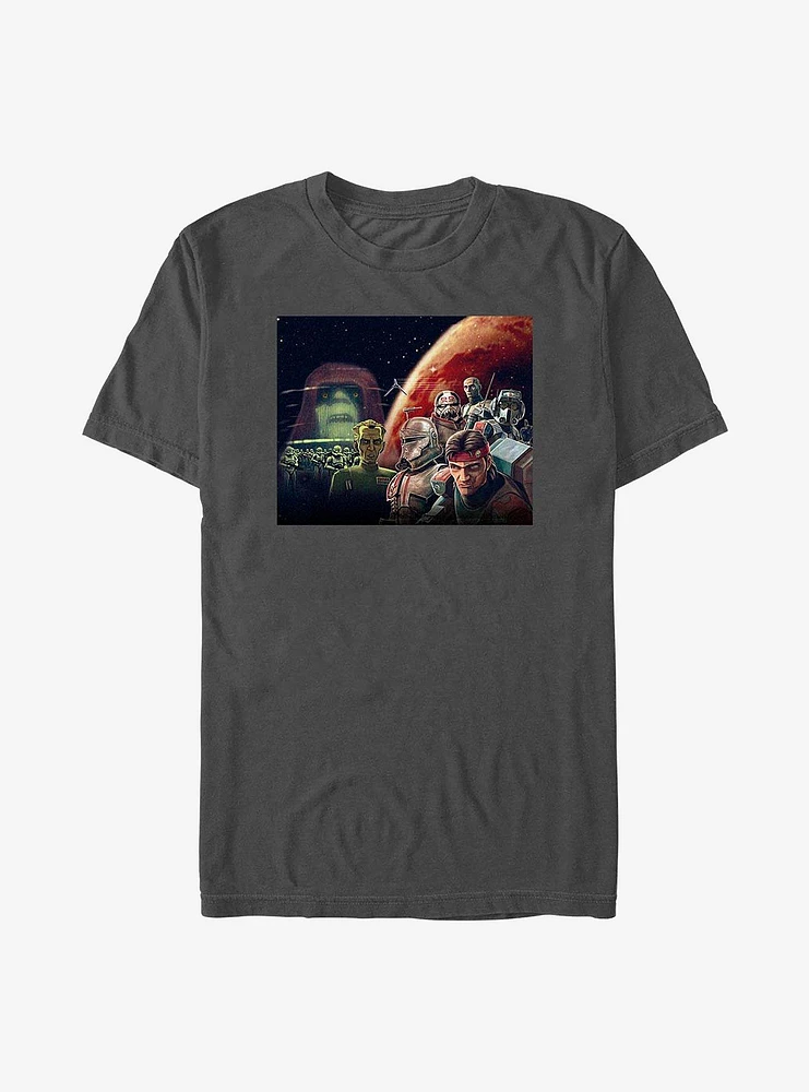 Star Wars: The Bad Batch Galaxy Group T-Shirt