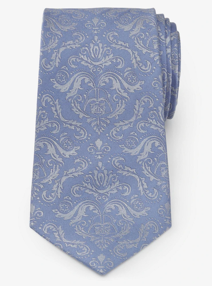 Star Wars Damask Darth Vader Blue Tie