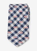 DC Comics Batman Plaid Navy Tie