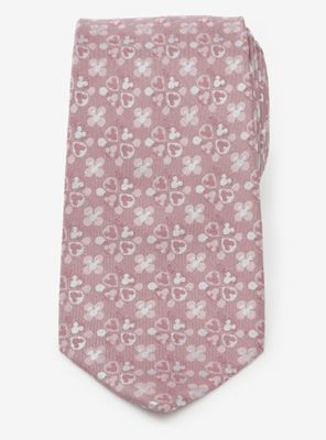 Disney Mickey Mouse Silhouette Blossom Pink Tie