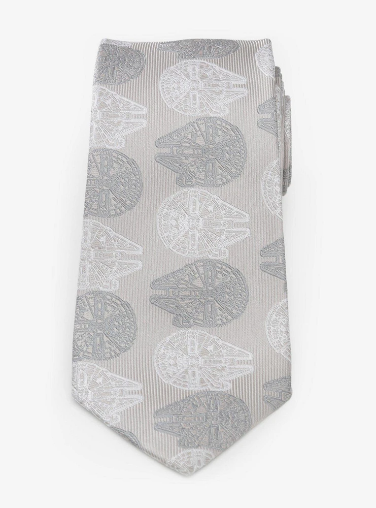 Star Wars The Millennium Falcon Gray Tie