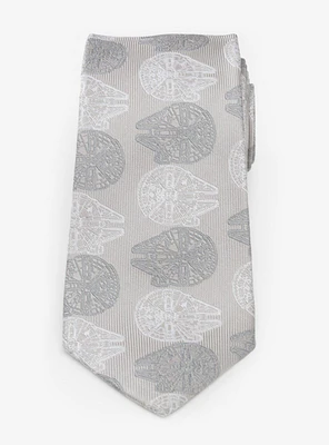 Star Wars The Millennium Falcon Gray Tie