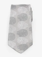 Star Wars The Millennium Falcon Gray Tie
