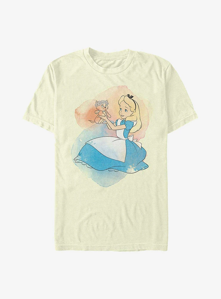 Disney Alice Wonderland Watercolor T-Shirt