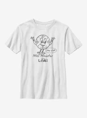 Marvel Loki Hey Miss Minutes Youth T-Shirt