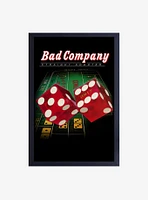 Bad Company Dice Framed Wood Wall Art