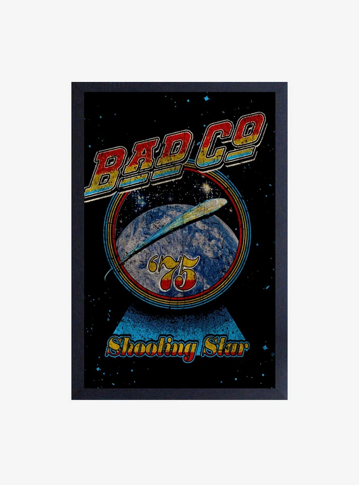 Bad Company Shooting Star Framed Wood Wall Art