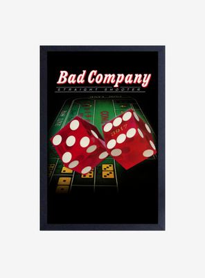 Bad Company Dice Framed Wood Wall Art