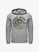 Marvel Black Widow Collage Hoodie