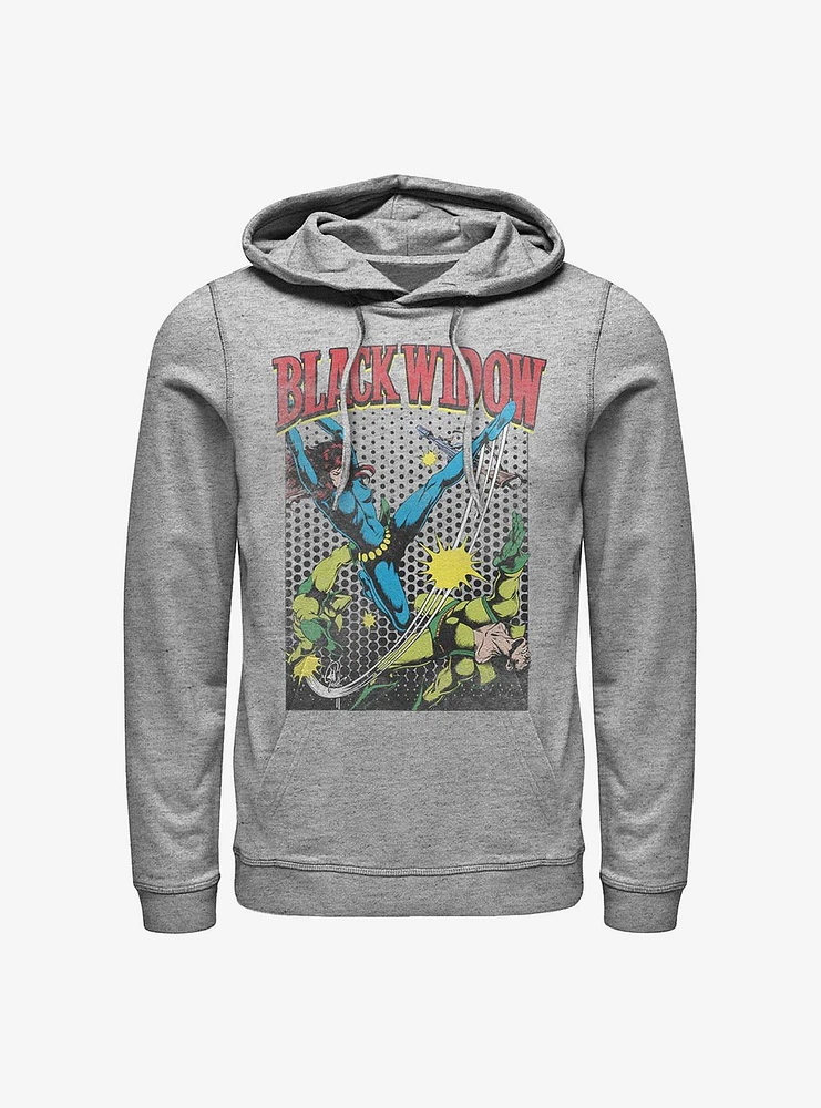 Marvel Black Widow Kick That Gun Hoodie