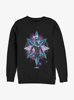 Marvel Captain Star Warrior Crew Sweatshirt