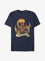 Marvel Captain Flames T-Shirt