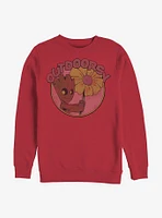 Marvel Guardians Of The Galaxy Cute Groot Crew Sweatshirt