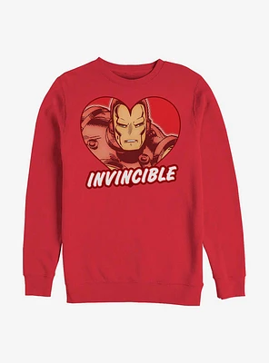 Marvel Iron Man Invincible Crew Sweatshirt