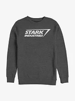 Marvel Iron Man Stark Logo Crew Sweatshirt