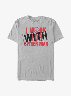 Marvel Spider-Man Work With Not For T-Shirt