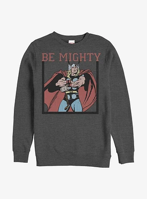 Marvel Thor Be Mighty Crew Sweatshirt