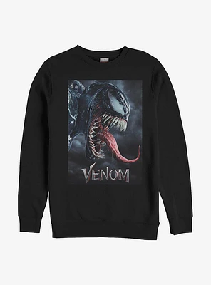 Marvel Venom Poster Crew Sweatshirt