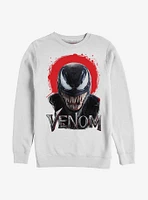 Marvel Venom Red Frame Crew Sweatshirt