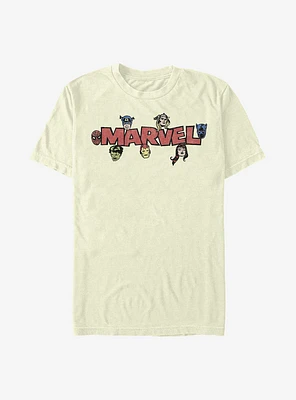 Marvel Avengers Vintage Logo T-Shirt