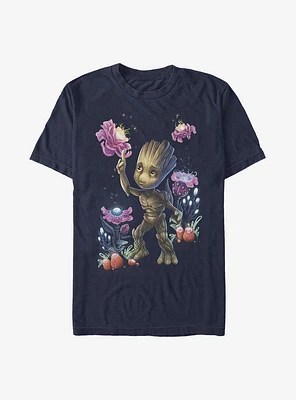 Marvel Guardians Of The Galaxy Groot Plants T-Shirt