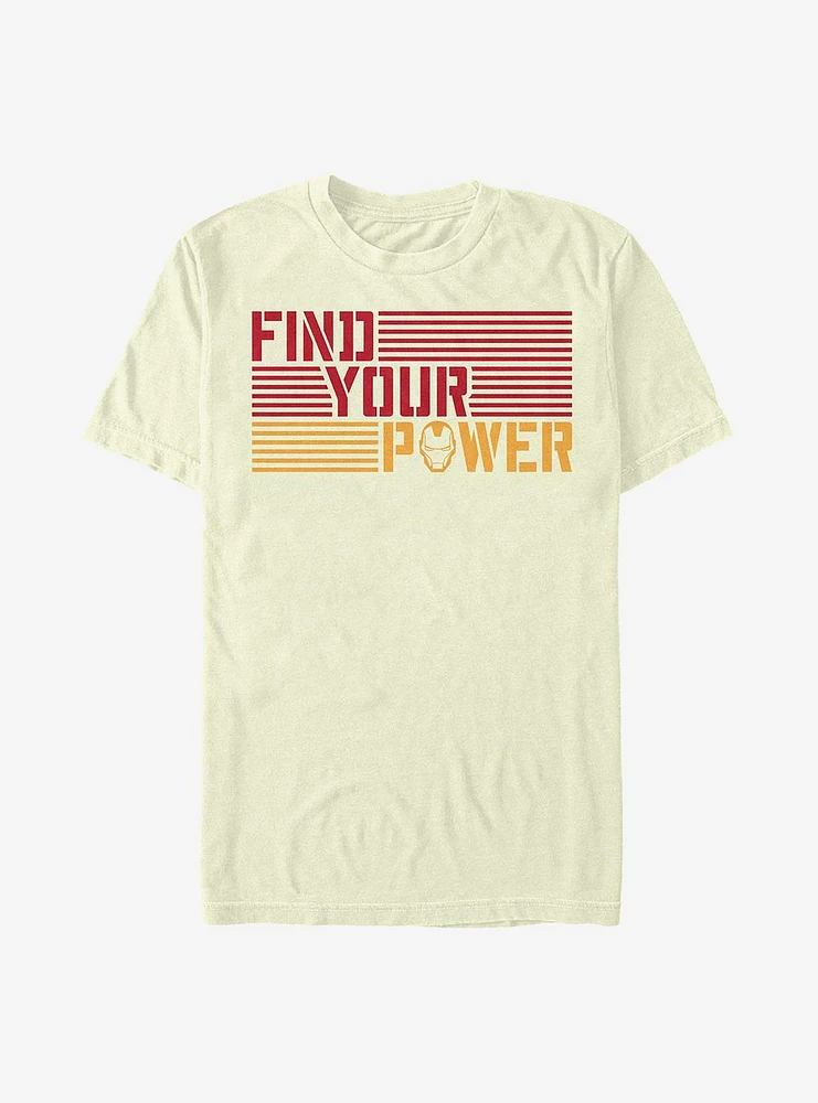 Marvel Iron Man Find Your Power T-Shirt