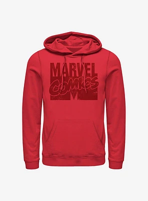 Marvel Logo Classic Comics Hoodie