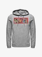Marvel Logo Character Fill Hoodie