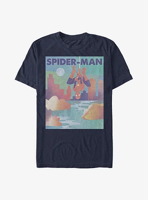 Marvel Spider-Man City Scene T-Shirt