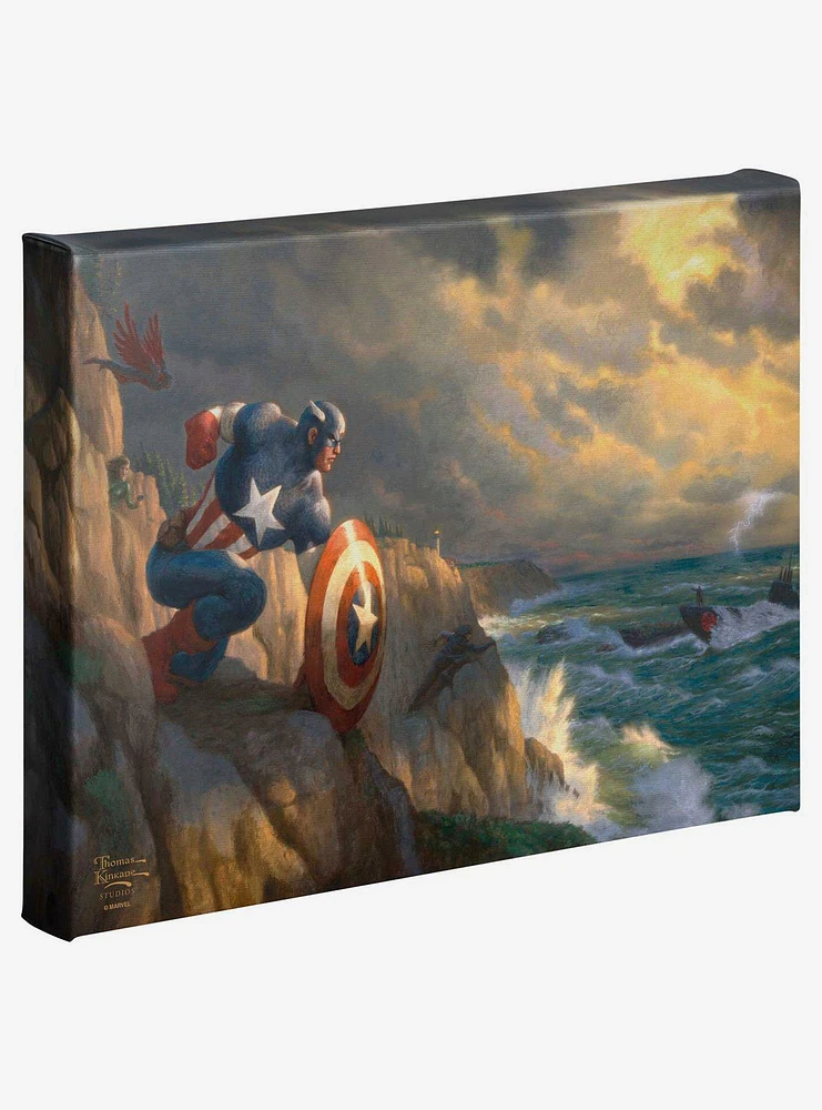 Marvel Captain America Sentinel of Liberty 10" x 14" Gallery Wrapped Canvas