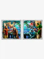 Marvel The Avengers 14" x 14" Metal Box Art Set