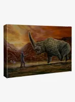 Star Wars The Mandalorian The Mudhorn 10" x 14" Gallery Wrapped Canvas