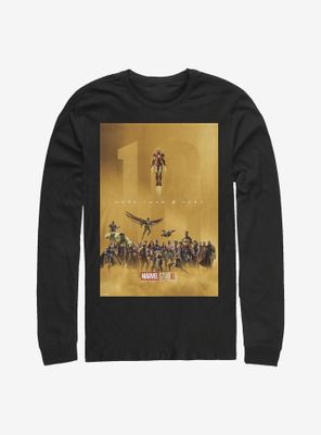 Marvel Avengers Gold Long-Sleeve T-Shirt