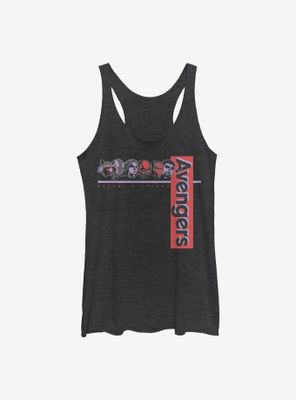 Marvel Avengers Faces Womens Tank Top