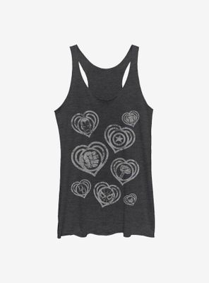 Marvel Avengers Hearty Marves Womens Tank Top