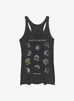 Marvel Avengers Profiles Womens Tank Top