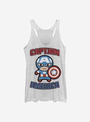 Marvel Captain America Kawaii Womens Tank Top