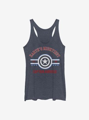 Marvel Captain America Mighty Cap Womens Tank Top