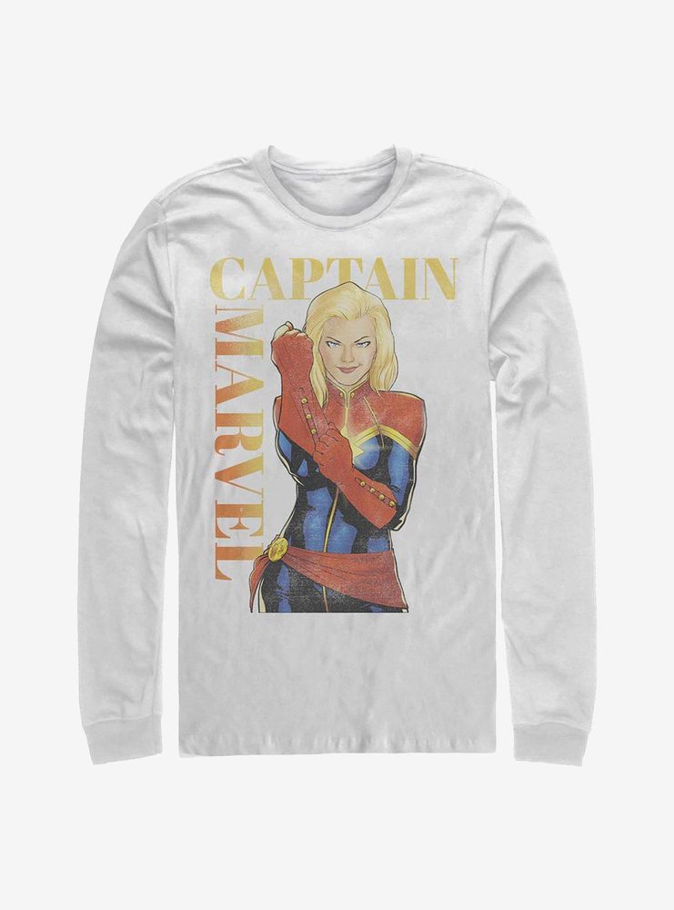 Marvel Captain Gloves Long-Sleeve T-Shirt