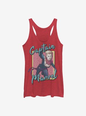 Marvel Captain 90's Womens Tank Top