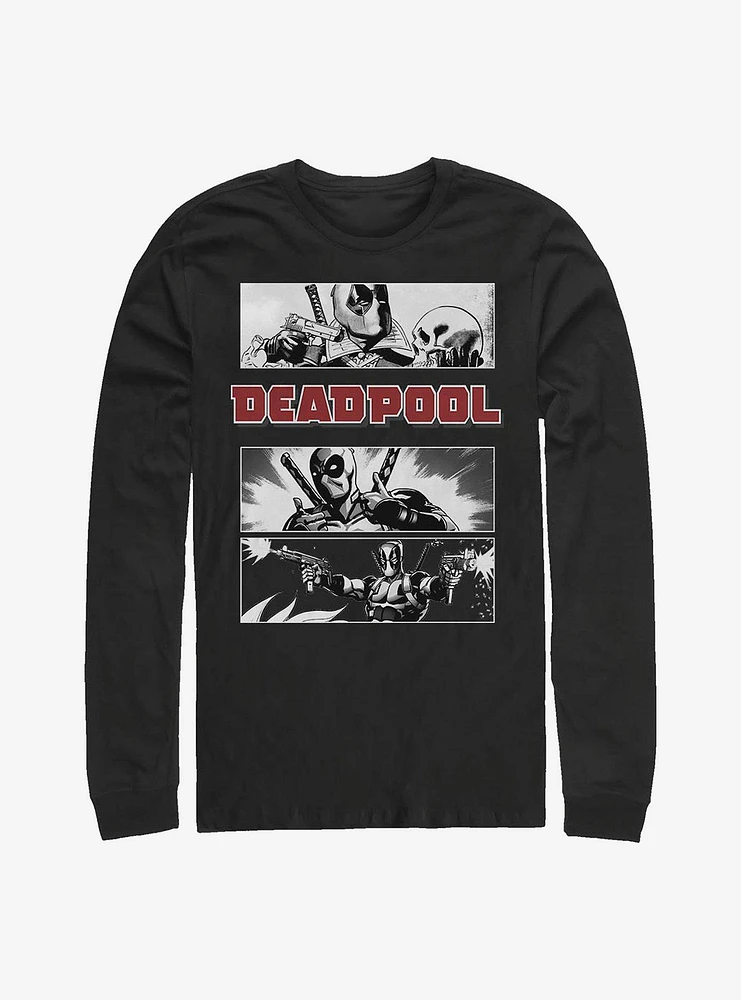 Marvel Deadpool Poet Long-Sleeve T-Shirt